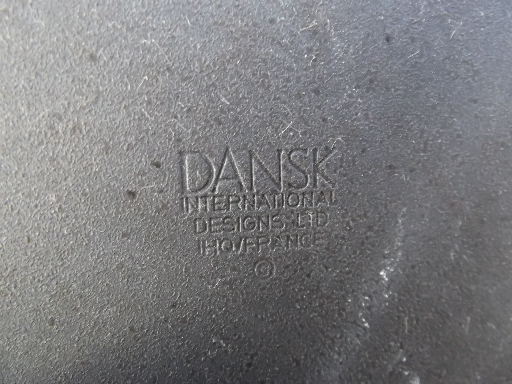 Quistgaard Dansk roasting pan, danish modern vintage Kobenstyle enamel