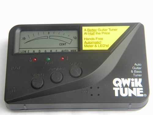 Qwik Tune QT1 automatic tuning for guitar & bass