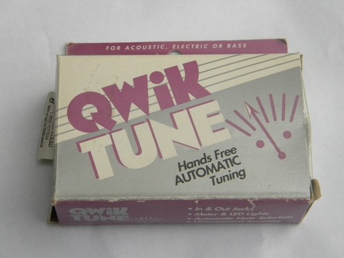 Qwik Tune QT1 automatic tuning for guitar & bass