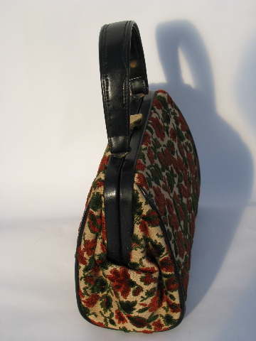 Tapestry Victorian 1940s Vintage Bags, Handbags & Cases for sale