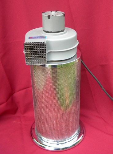 Retro 1970s Aireox model 44 air purifier filter w/chrome canister