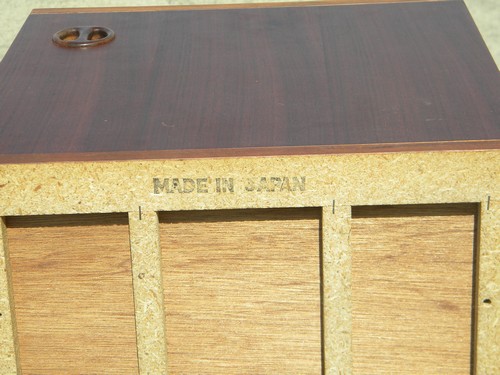 Retro danish modern teak cubist  modular storage cabinets, vintage Japan