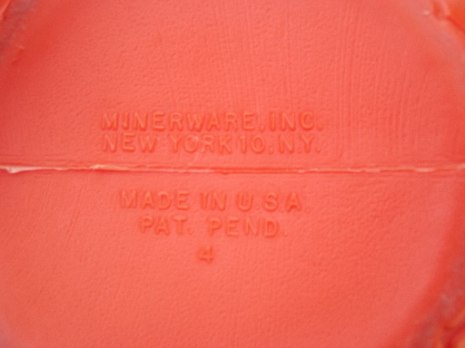 Retro tiki bar pitcher, 50s vintage plastic pineapple for pina-coladas