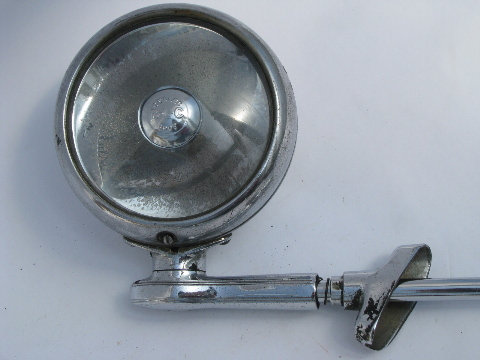 Retro vintage chrome spotlight, BLC sealed spot automotive head light