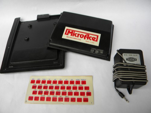 Retro vintage Sinclair ZX80 / MicroAce computer w/ 4K ROM chip etc