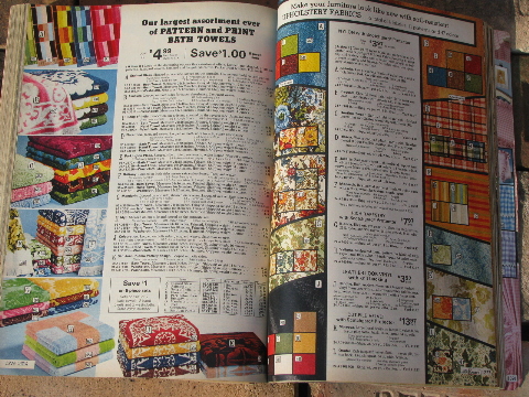 Retro vintage Spring / Summer 1975 Sears big book catalog