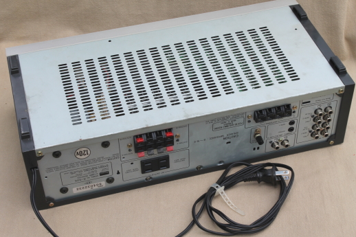 Sansui R-505 Quartz Pll Synthesizer Receiver, retro stereo receiver audio equipment