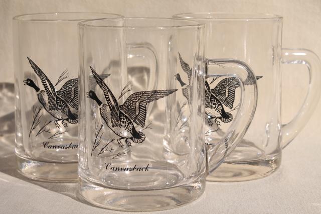 Wildlife Beer Mugs Set of 4