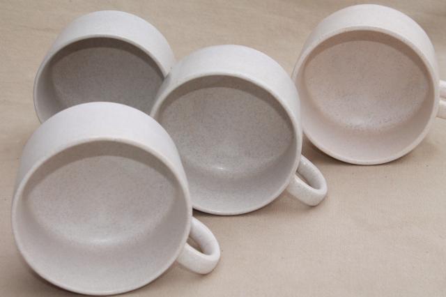 Ceramic Stackable Japanese Coffee Mugs (Set of 4)