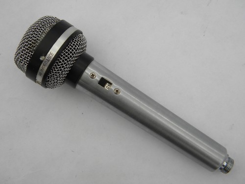 Vintage 60s Norma MD-1666 unidirectional dynamic microphone, Japan