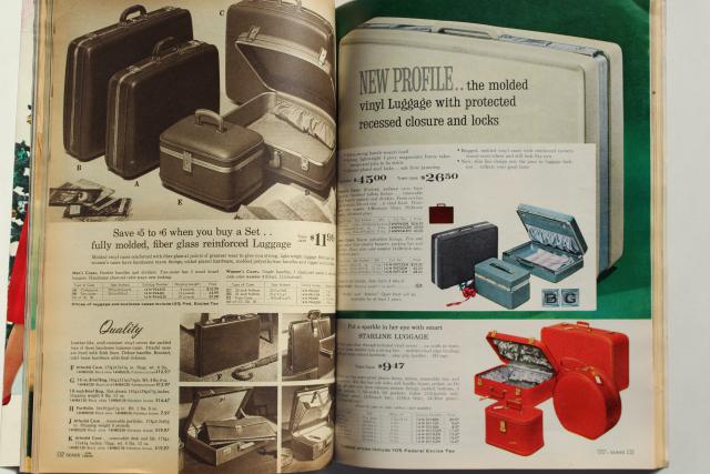 vintage Sears Christmas Wish Book catalog 1962, baby boomer toys, retro fashion & decor