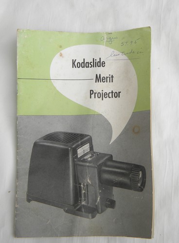 Vintage bakelite Kodak Kodaslide Merit photography slide projector