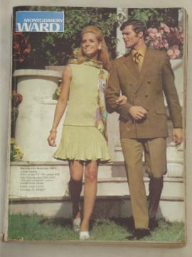 Vintage big book Montgomery Wards catalog, Spring Summer 1970