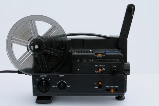 Vintage Chinon 4000GL projector, reel to reel movie projector for