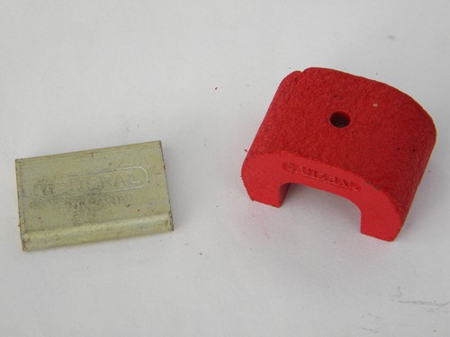 Vintage Craftsman ALNICO permanent horseshoe magnet orig. box
