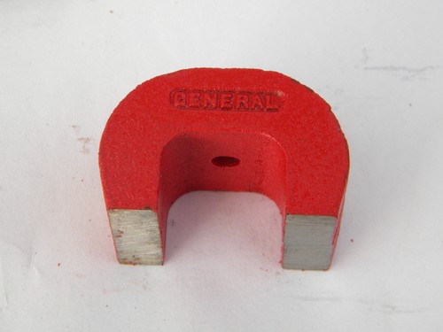 Vintage Craftsman ALNICO permanent horseshoe magnet orig. box