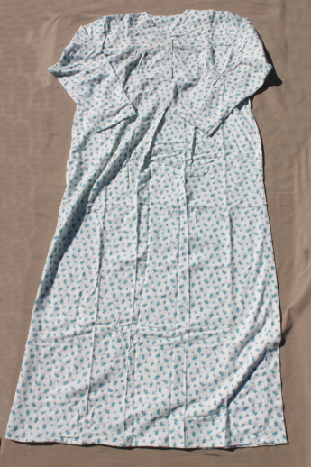 Vintage deadstock new w/ tags pure cotton flannel nightgowns, granny gown lot