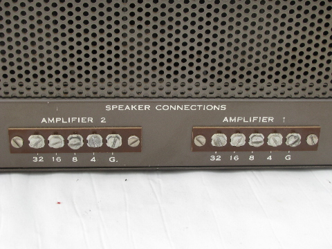 Vintage EICO HF-87 dual 35 watt vacuum tube power amplifier/amp with manual