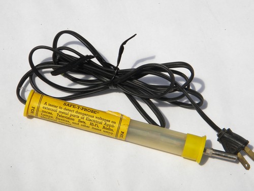 Vintage electrical circuit test probes RCA WG-299E&Safe-T-Probe