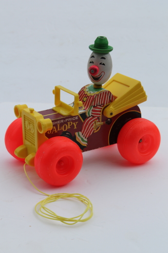 fisher price clown car