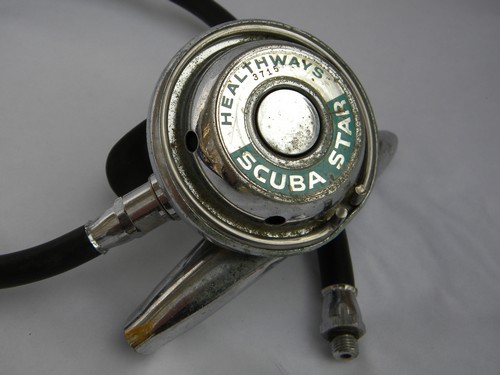 Vintage Healthways Scuba Star diving mouthpiece regulator