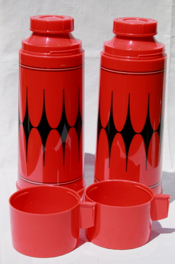 Vintage Aladdin Thermos Collection- Set of 2