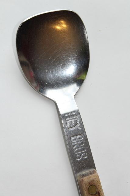 Vintage Cast Metal Ice Cream Scoop - Old Fashioned #12 Grey End 7