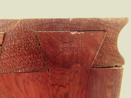 Vintage Indian elephants bookends, hand carved teak wood?