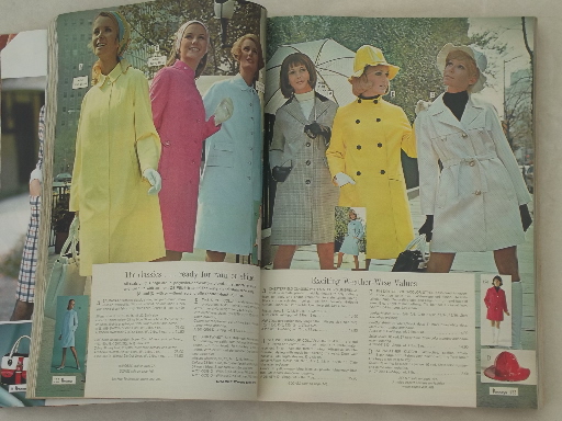 Vintage J C Penney catalog, Spring Summer 1969 Penney's big book