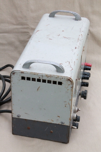 Vintage Lambda  variable AC to DC power supply, regulated power supply 100 to 200 VDC