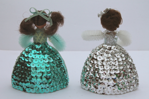 Vintage Li'l Missy beaded doll collection, birthstone jewels dolls for every month