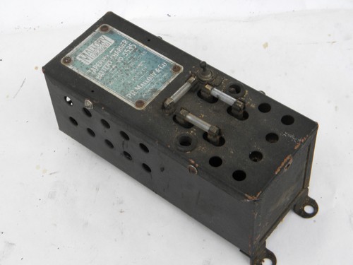 Vintage Mallory early electric 6 volt DC power supply or battery charger