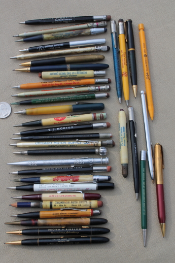 vintage mechanical pencils