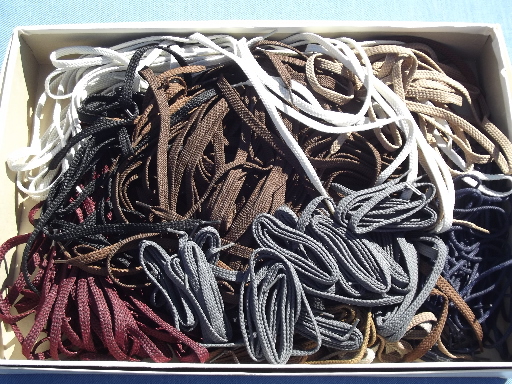 vintage shoe laces