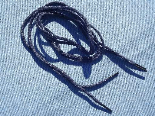 Vintage new old stock work boot shoe laces, huge lot of shoelaces