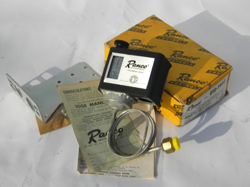 Vintage new-old-stock Ranco 010-1402 industrial pressure control switch