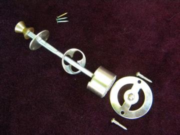 Vintage pepper mill / grinder burr metal parts for woodworker project