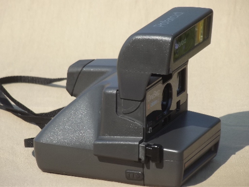 Vintage Polaroid cameras, Polaroid OneStep Closeup and Minute Maker Colorpack