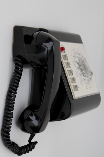 Vintage rotary dial multiline  phone, Stromberg-Carlson bakelite telephone