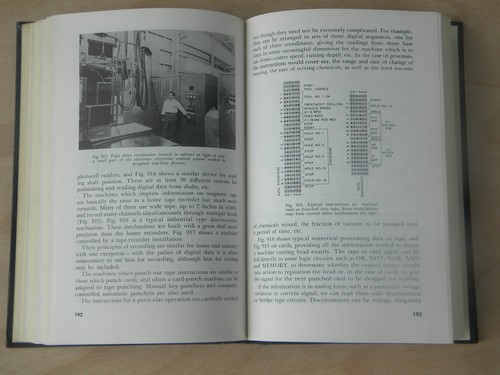 Vintage technical text book on industrial control  electronics