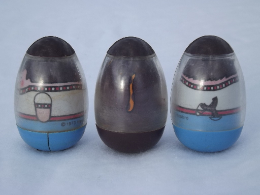 Vintage Weebles picnic lot, play  toys furniture and retro 70s Weebles