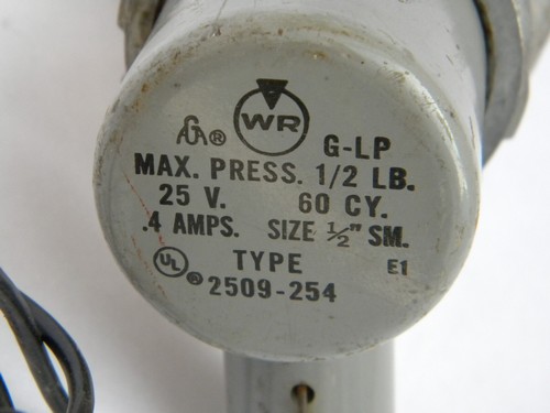 Vintage White Rodgers Gas-LP electric solenoid valve