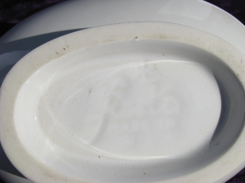 White Fiesta - Homer Laughlin pottery gravy boat or sauce pitcher