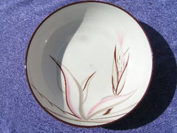 Winfield Ware Dragon Flower vintage pottery bowl