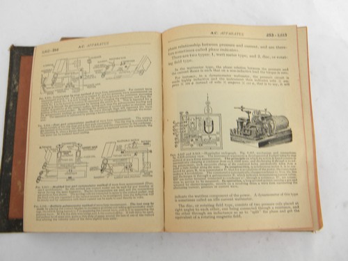 WWII vintage Audels electrical handbook w/engravings/illustrations