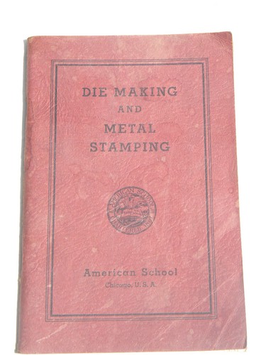 WWII vintage technical die making and sheet metal stamping